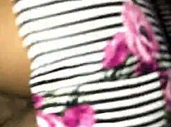 an ebony amateur gets fucked by a monster black cock in this hardcore scene.