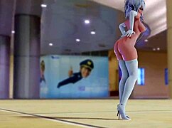 【Mmd 3D】Sexy And Hot Big Ass Erotic Compilation Haku Naughty Infernal Body