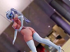 【Mmd 3D】Sexy And Hot Big Ass Erotic Compilation Haku Naughty Infernal Body