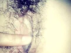 Young huynh nhi gets her tight pussy fingered until juices overflow in the hut