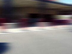 Pretty Latina Teen Undresses Outdoors with Skinny Body and Small Natural Tits in Dirty Talk.