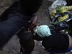 Black queen chooses doggystyle fuck with big black cock