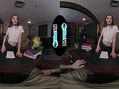 Tori Mack Gets Facial in VR Porn