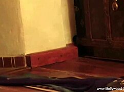 Indian Dancer Flashes Erotically