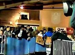 Did you see Tiana Ringer get pantsed in wrestling, exposing her big ass?