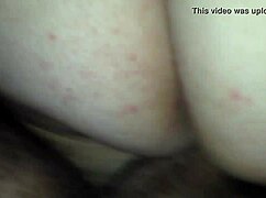 I cum twice on my wife's open asshole in double cum.