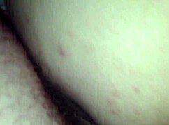 I cum twice on my wife's open asshole in double cum.