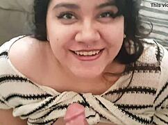 i big tits teen deepthroating