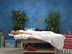 Relaxing massage session captured in picture