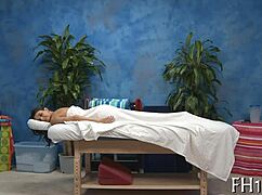 Relaxing massage session captured in picture