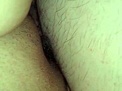 Amateur woman records herself alone with cum inside, feeling extremely aroused and hot.