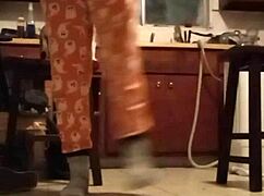 Intense workout session in a grey tee builds strength and endurance