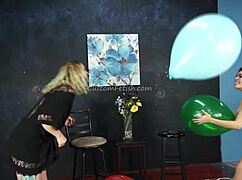 Behind the scenes fetish model promo