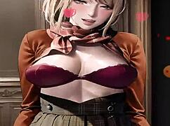 hentai gameplay oh my waifu ashley resident evil 4 creampie pov