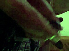 Yo, sneaky link footjob ended with massive cumshot!