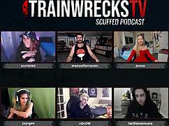 Join the scuffed webcam orgy with scarlet, joycgee, bertycuss, and jenna part 2