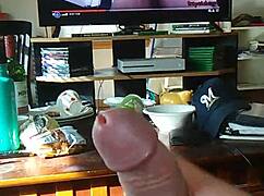 i'm jerking off to hot trans porn and shooting my load