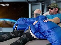 exploring canada goose bay in a puffer jacket during orbiting planet earth episode 2