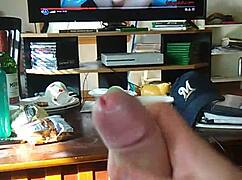 i'm jerking off to hot trans porn and shooting my load