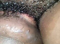 Ebony Shorty Creams In Mouth Before Fucking