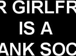 your girlfriend is a wank sock, she humiliates you with jerk off instructions, its so hot