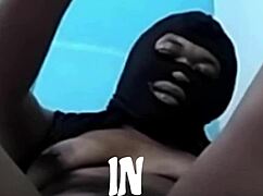 Cyndy blackslave experiences her first real spanking on her ass.