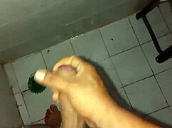 Watch this intense male masturbation session unfold slowly