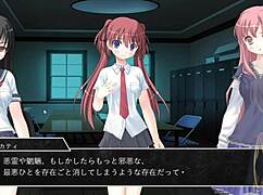 Incubus trial features crossdressing in anime hentai game with machine subtitles