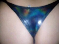 Hey, fingering my bikini Latina girlfriend while everyone's out