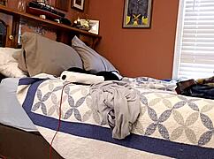 girlfriend sucks cock sensually in panties before amazing cumshot with teen friend