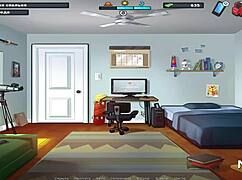 In Summertime Saga, the best gloryhole scene features a babe receiving a creampie.