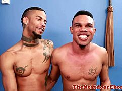 hey, wanna see buff ebony gay amateurs pound each other?