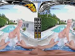 MILF Slimithick Vic Demands Oiling in VR POV!