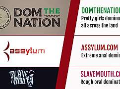 Watch the slut gag on blowjob then get spanked