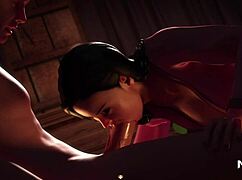 treasureofnadia - hand squeeze cock as she takes throat e1 53