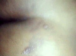 feeling the sloppy ebony pussy squirt on my big ass