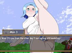 Hana's Exposure: A Blooming Flower In Anime Hentai Part 3