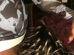 Blindfolded and craving, she’s sucking a black cock with wild desire. What’s hidden behind that mask tonight?