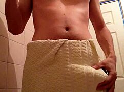 mexican gay guy enjoys solo masturbation