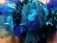 Watch this chubby couple party in the kitchen?