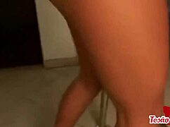 mineirinha slut gives tasty ass outdoors