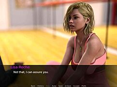 busty lisa nurses you back with her big tits