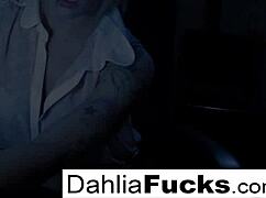 Dahlia Fingers Her Pussy Hard!