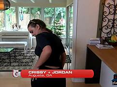 Busty Amateur Girlfriends Filmed Fucking Hard at Home