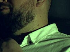 Mary frost engages in intimate couple play in a dimly lit room