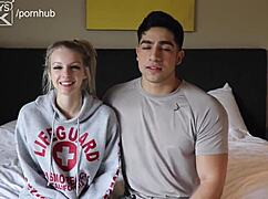 latino star fucks tiny tatted blonde 😏