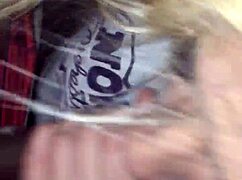 Eating Dick in Interracial Encounter