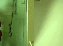 Chiki Dulce enjoys a steamy fuck in the shower with her partner.