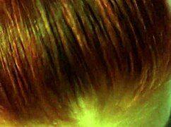 Redhead Wife Performs Sloppy Blowjob