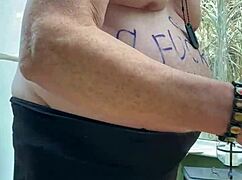 Wearing Stockings with Suspenders